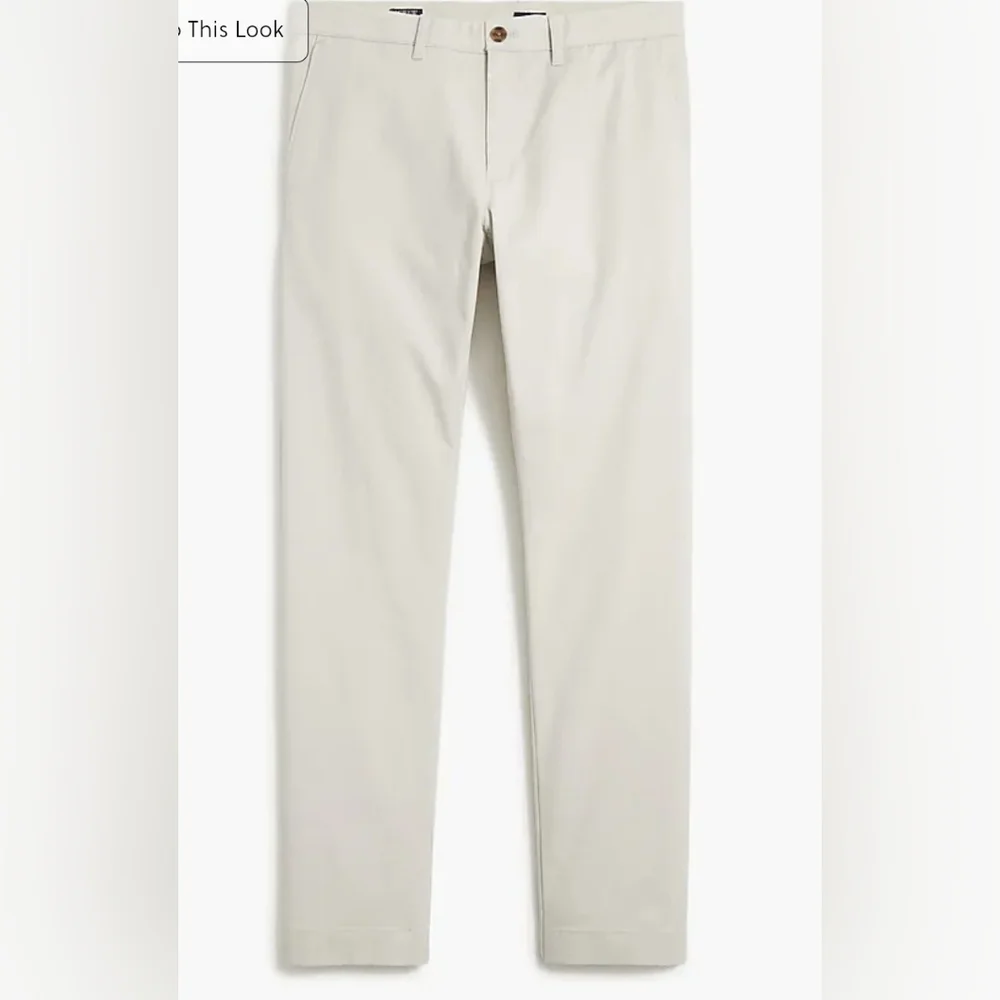 NWT $118 J.Crew‎ Flex TruTemp Thermal Comfort Mens Size 32x34